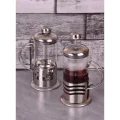 BUĞZ Çelik Kulplu Cam French Press - 350 ml