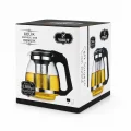 BUĞZ Çelik Süzgeçli Cam Demlik 1500ml Bx40