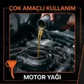 BUĞZ Çelik Süzgeçli Huni - Spiralli ve Sabit Borulu - 2.2 Litre Kapasite