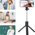 BUĞZ Cep Telefonu Tripod Standı Manyetik Selfie Sopa Bluetooth Uzaktan Kumandalı