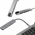 BUĞZ Çevirici Dönüştürücü Adaptör Macbook 3 In 1 Type-C To Hdmı USB 3.0