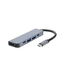 BUĞZ Çevirici Dönüştürücü Adaptör Macbook 3 In 1 Type-C To Hdmı USB 3.0