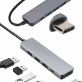 BUĞZ Çevirici Dönüştürücü Adaptör Macbook 3 In 1 Type-C To Hdmı USB 3.0