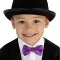 BUĞZ Charlie Chaplin Stil Çocuk Şapkası – Siyah Melon Parti Şapkası