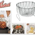 BUĞZ Chef Basket Çok Fonksiyonlu Pratik Süzgeç