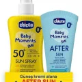 BUĞZ Chicco Güneş Kremi Spf 50+ 150 ml & Güneş Sonrası Kremi 150 ml