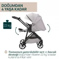 BUĞZ Chicco Seety Çift Yönlü Bebek Arabası - Florence Beige