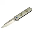 BUĞZ Chongming Cm83 Çakı Butterfly 20 Cm Manuel, Kemerlikli
