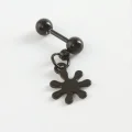 BUĞZ Çiçek Çelik Piercing 1 Adet