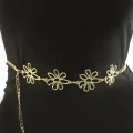 BUĞZ Çiçek Metal Zincir Kemer