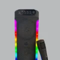 BUĞZ Çift 4 inç Hoparlörlü RGB Işıklı Bluetooth Ses Sistemi