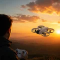 BUĞZ Çift Bataryalı Kameralı Mini Drone Işıklı Akıllı Uçuş Sistemi