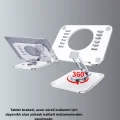 BUĞZ Çift Eksenli Ayarlanabilir Tablet Destek Standı Yeni Nesil - BUĞZ