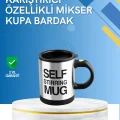 BUĞZ Çift Katmanlı Termos Özellikli Karıştırma Motorlu Kupa