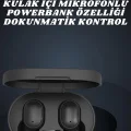 Çift Kulaklık Kampanyası Dokunmatik Kontrol Kulak İçi Yüksek Ses Kaliteli Mikrofonlu