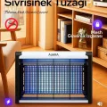 BUĞZ Çift lambalı ızgaralı makineli iç ve dış mekan uyumlu kokusuz sivrisinek öldürücü