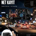 BUĞZ Çift Lens Araç Güvenlik Kamerası G Sensörlü Full HD Yeni Nesil