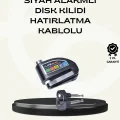 BUĞZ Çift Modlu 110dB Alarmlı Disk Kilidi Suya Dayanıklı