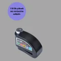 BUĞZ Çift Modlu 110dB Alarmlı Disk Kilidi Suya Dayanıklı