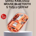  Çift Modlu Fare – USB Alıcılı ve Bluetooth Bağlantılı