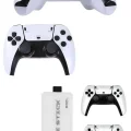  Çift Oyun Kollu 4K HD Ekran Nostaljik 20.000 Oyunlu Beyaz Game Stick