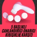 BUĞZ Cilt Temizleme ve Masaj Aleti 5 Başlıklı Akne ve Sivilce Önleyici