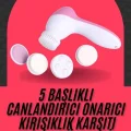  Cilt Temizleme ve Masaj Aleti 5 Başlıklı Akne ve Sivilce Önleyici