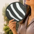 BUĞZ Çizgili Kore Yelpaze 20 cm