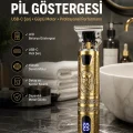 BUĞZ Çizik Tıraş Makinesi Şarjlı Paslanmaz Çelik Bıçaklı Uzun Ömürlü