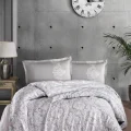 BUĞZ Ranforce Nevresim Takımı Çift Kişilik Toledo V1 Bej