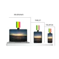 BUĞZ Clip-Fill Taşınabilir Mini RGB Led Selfie Işığı