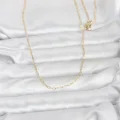 BUĞZ CM 14K Gold Renk 60 cm Zincirli Kadın Kolye - BUĞZ