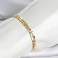 BUĞZ CM 14K Gold Renk Kalın Zincir Model Kadın Bileklik
