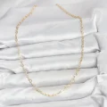 BUĞZ CM 14K Gold Renk Kalp Zincirli Kadın Kolye - BUĞZ