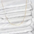 BUĞZ CM 14K Gold Renk Kesme Model 60 cm Kadın Kolye - BUĞZ