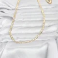 BUĞZ CM 14K Gold Renk Kuşgözü Zincir Model 60 cm Kadın Kolye - BUĞZ