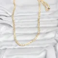 BUĞZ CM 14K Gold Renk Zincir Model 60 cm Kadın Kolye - BUĞZ