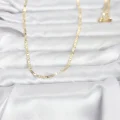 BUĞZ CM 14K Gold Renk Zincir Model 60 cm Kadın Kolye - BUĞZ