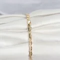 BUĞZ CM 14K Gold Renk Zincir Model Kadın Bileklik - BUĞZ