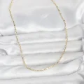 BUĞZ CM 14K Gold Renk Zincirli 60 cm Kadın Kolye - BUĞZ