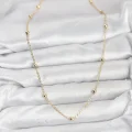 BUĞZ CM Gold Renk Top Zincirli Kadın Kolye - BUĞZ