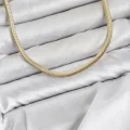 BUĞZ CM Yassı Yılan Zincir Model 60 cm Kadın Kolye