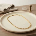 BUĞZ CM Yay Model Gold Renk 50 cm Kadın Kolye