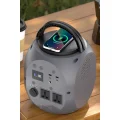 BUĞZ Cn08 Powerbank 600w 180.000 Mah Kamp Şarj 45w Pd - Gri