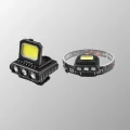 BUĞZ COB + XPE LED Kafa Feneri 800 Lumen USB Type C Şarjlı Çok Modlu - Lisinya