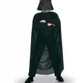 BUĞZ Çocuk Boy Yıldız Savaşları  Wars Darth Vader Maskesi Ve 90 Cm Pelerin Seti Siyah