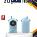BUĞZ Çocuk ve Bebek Telsizi – 22 Kanal, VOX Modu, USB Şarjlı, Renkli Ekran