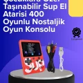 BUĞZ Çocuklar İçin 400 Retro Oyunlu Konsol