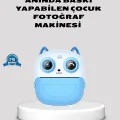 BUĞZ Çocuklar İçin Dijital Kamera Termal Yazıcı 48MP Çift Kamera 1300mAh Batarya
