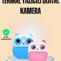  Çocuklar İçin Eğlenceli Dijital Kamera 1300mAh Şarjlı